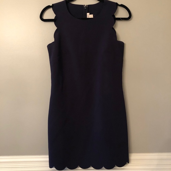 J. Crew Dresses & Skirts - J. Crew Scalloped Hem Dress J. Crew Dresses & Skirts - J. Crew Scalloped Hem Dress